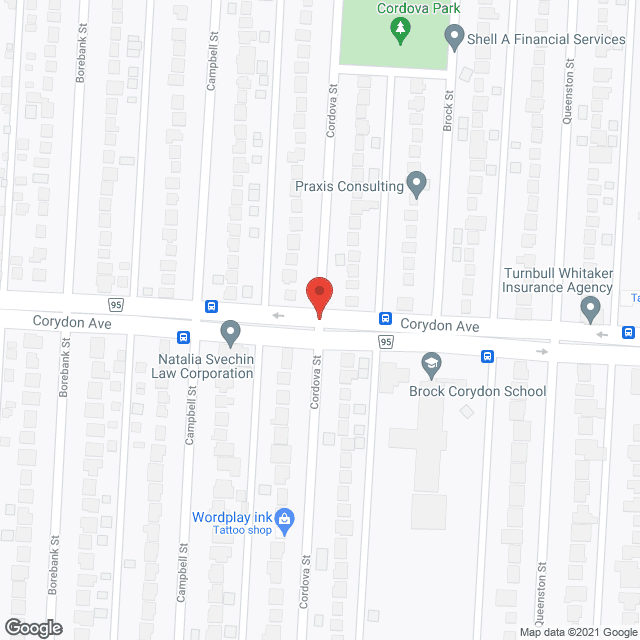 Korean Canadian Housing Co-Op in google map