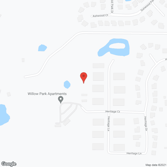 Willow Park in google map