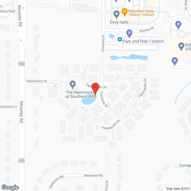 The Hammocks in google map