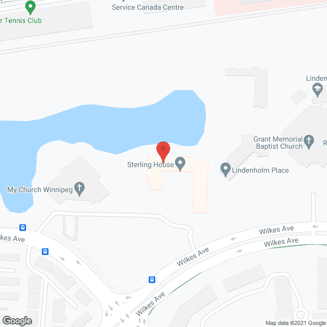 Sterling House in google map