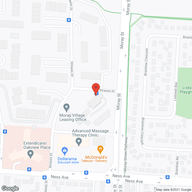 22 Strauss Dr (public) in google map