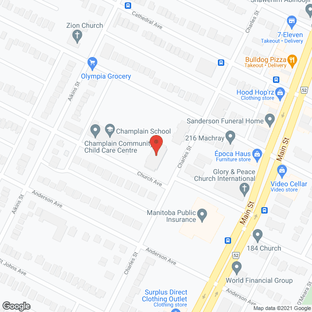 Olympic Towers in google map