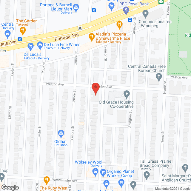 Madison Memorial Lodge (public) in google map
