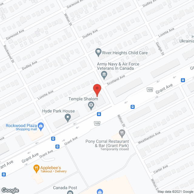 Shalom Gardens in google map
