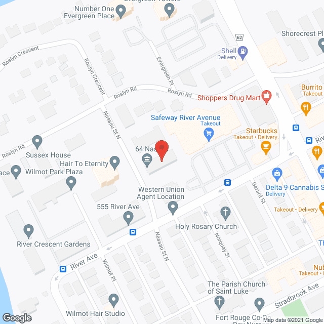 Astra in google map