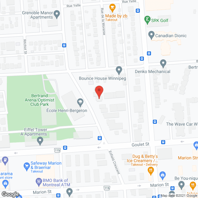 Enfield Estates in google map