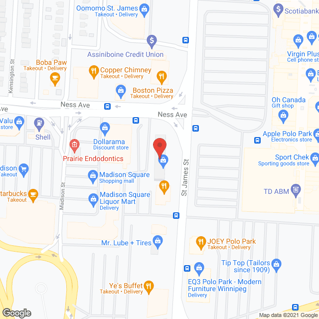 Towers of Polo Park (PMco) in google map