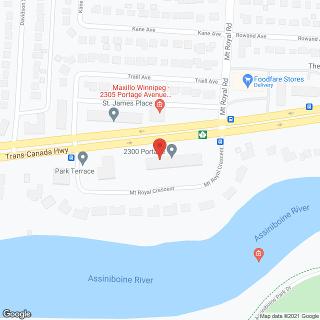 Park Towers in google map