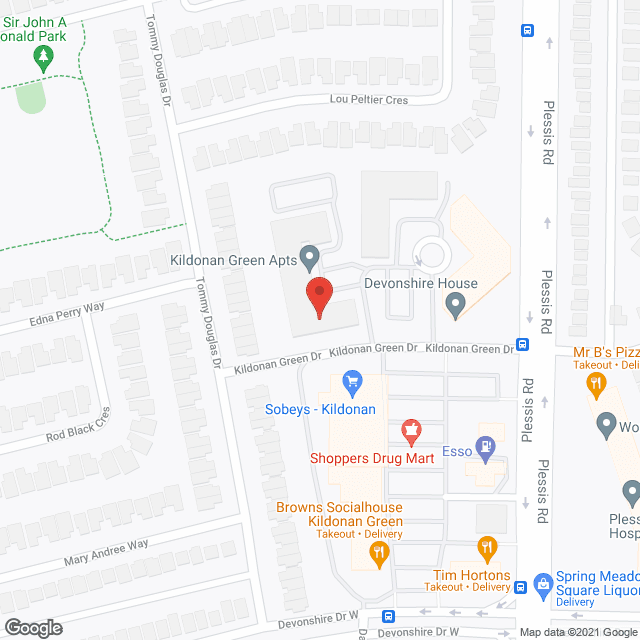 Kildonan Green Apts. in google map