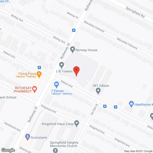 L and B Towers (PMco) in google map