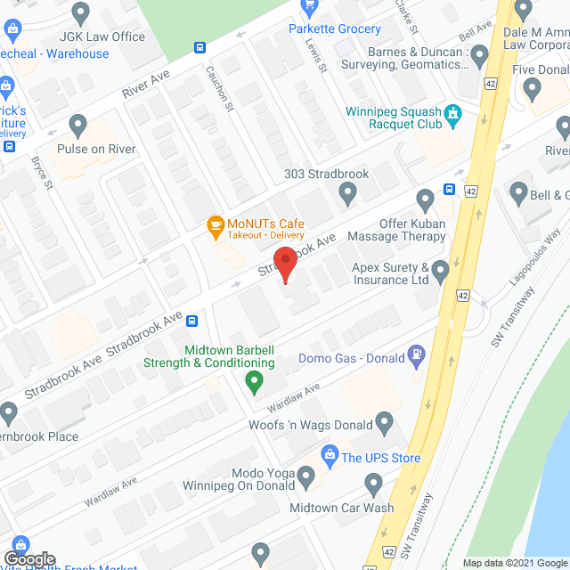Riverborne Seniors Place (public) in google map