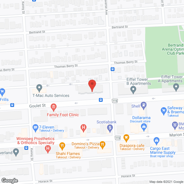 Chateau Guay (PMco) in google map