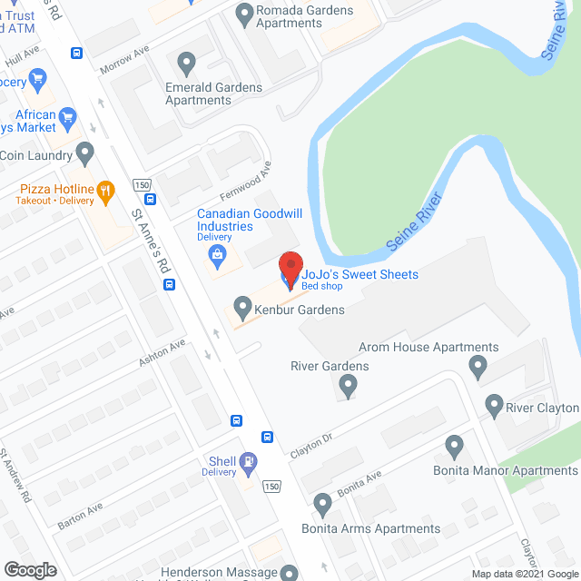 Kenbur Gardens (PMco) in google map