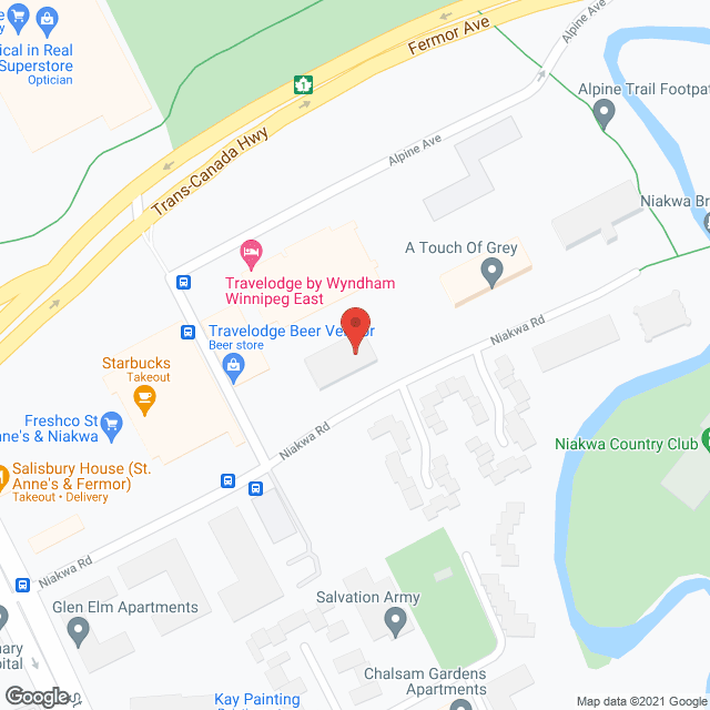 Niakwa Tower in google map