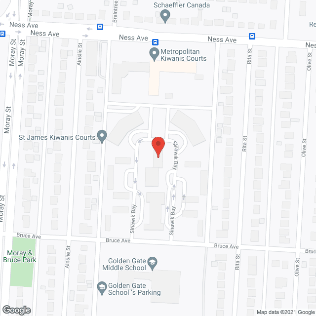 St. James Kiwanis Lodge (100%) in google map