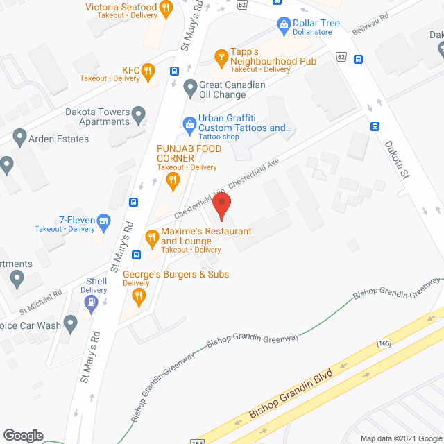 Chesterfield House Dev. Inc in google map