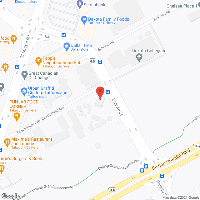 60 Chesterfield (public) in google map