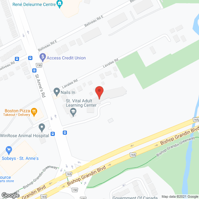 St. Vital Knights Villa in google map