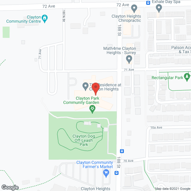 The Residence at Clayton Heights in google map
