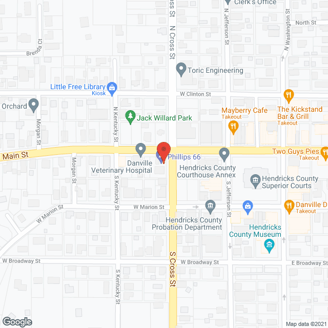 Brooke Knoll Village in google map