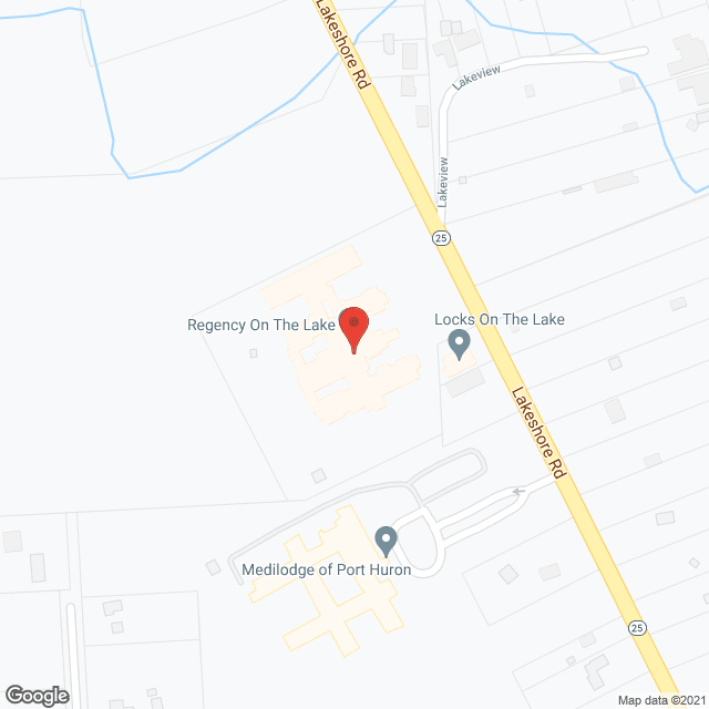 Regency on the Lake in google map