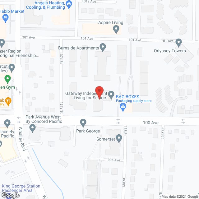 The Gateway Assisted Living (public) in google map