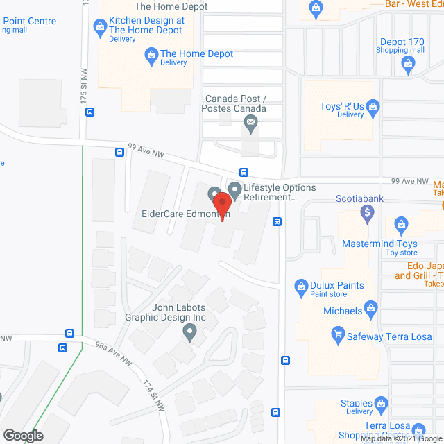 Terra Losa Lifestyle Options Retirement Commu in google map