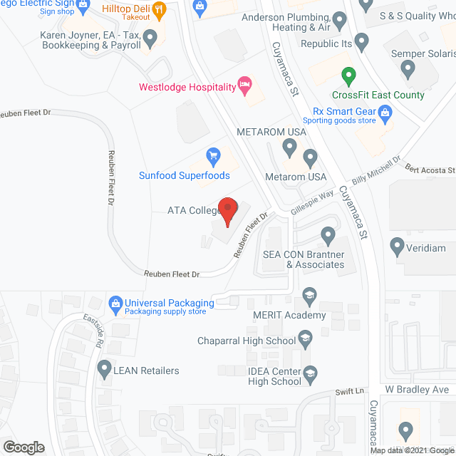 Shea Family Care Skilled Nursing in google map