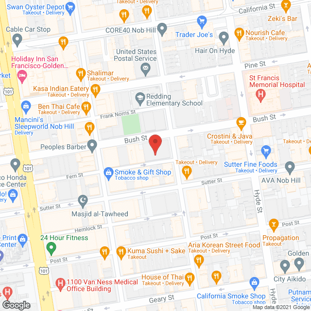 On Lok, Inc. in google map