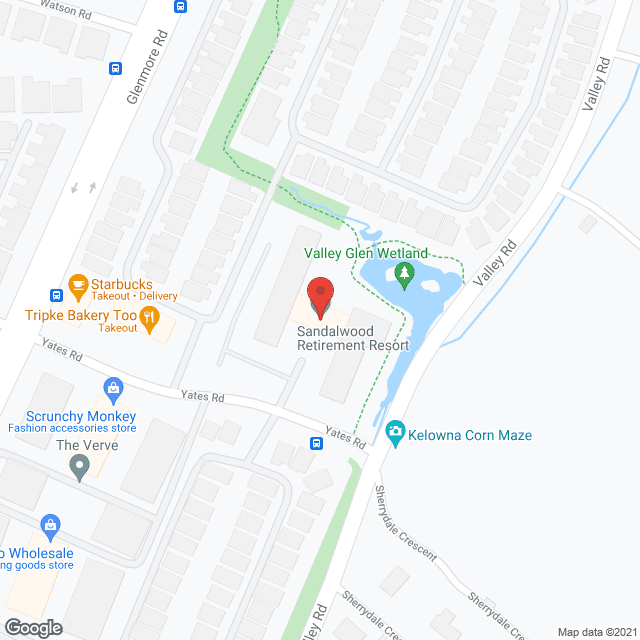 Sandalwood Retirement Resort in google map