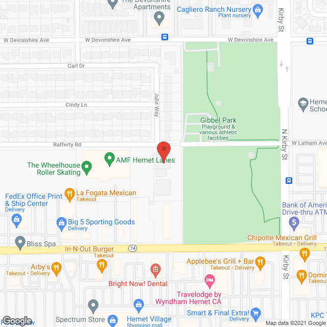 Parkside Mansion in google map