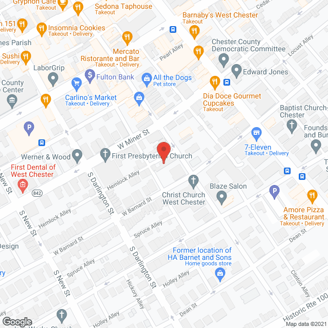The Wentworth in google map