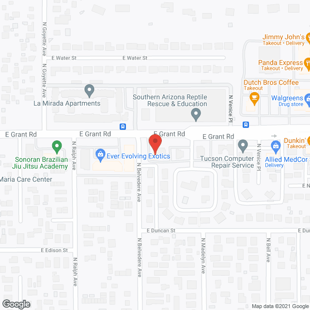 Arcadia Home Care and Staffing in google map