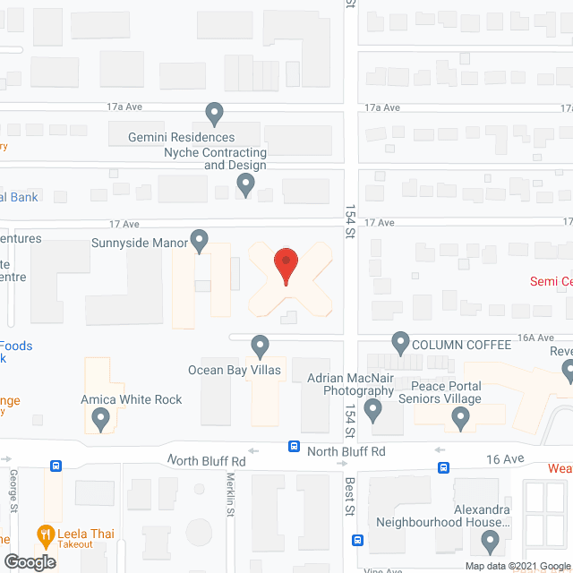Pacific Carlton in google map