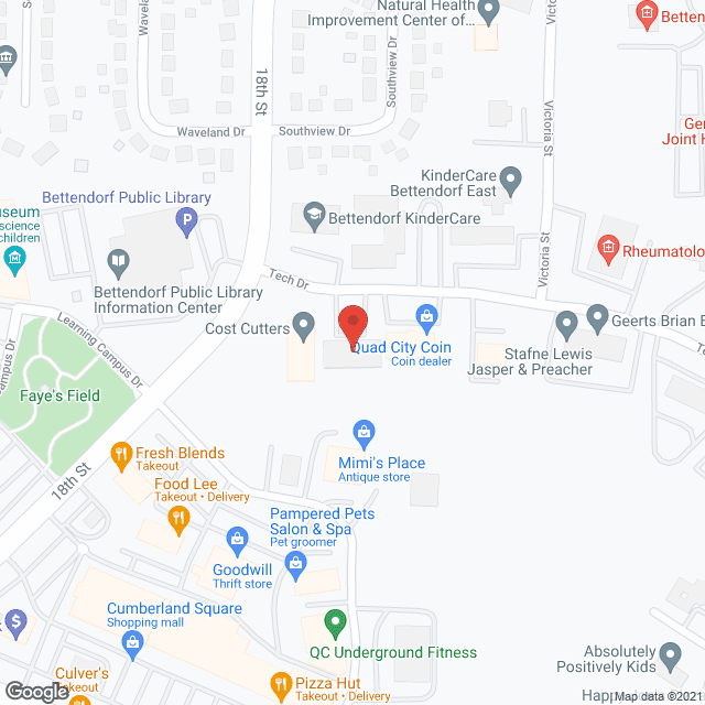 Cumberland House in google map