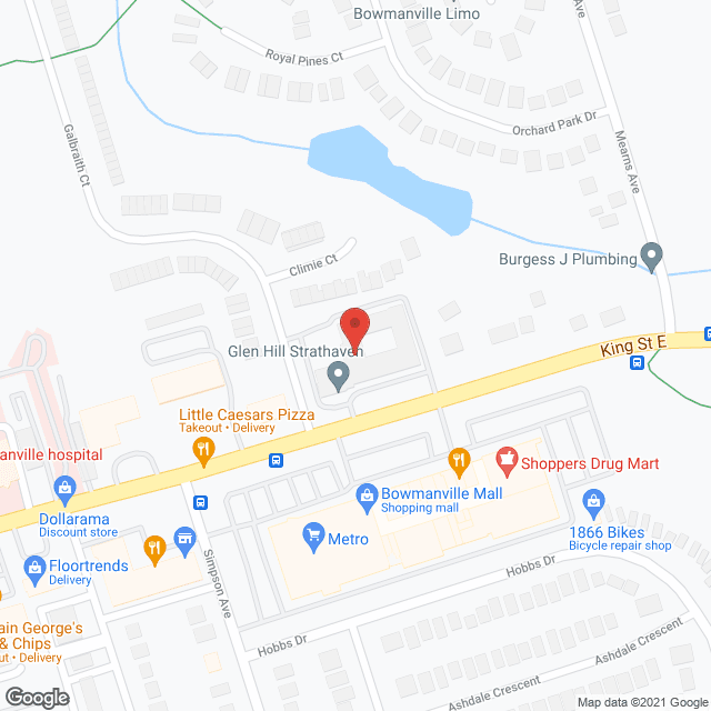 Glen Hill Terrace Christian Homes Inc. (Strathaven) in google map