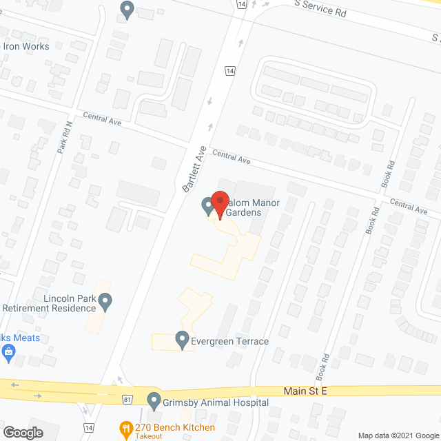 Shalom Gardens Apartments in google map