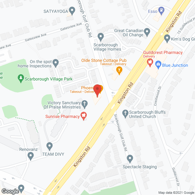 Chartwell Guildwood Retirement Residence in google map