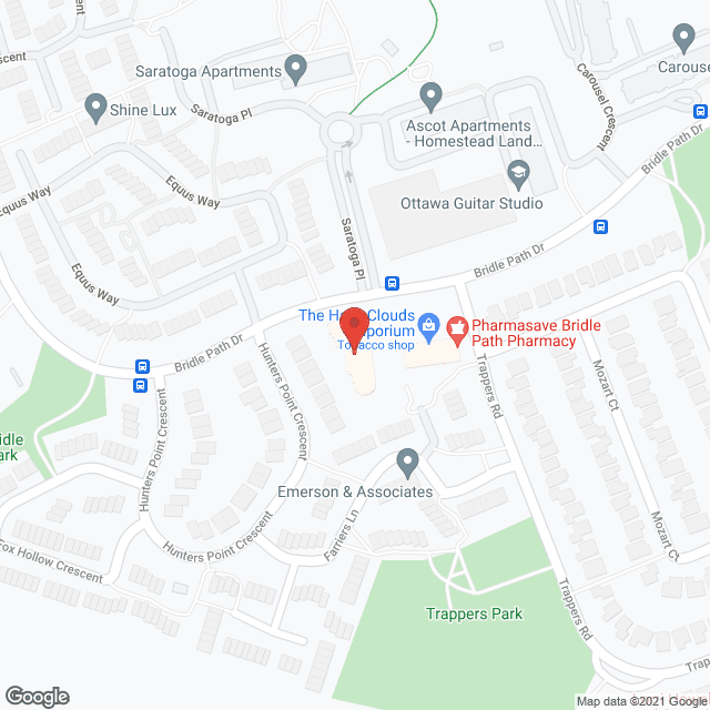 Chartwell Bridlewood Retirement Residence in google map