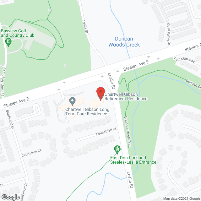 Chartwell Gibson Retirement Residence in google map