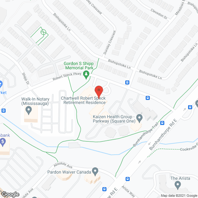 Chartwell Robert Speck Retirement Residence in google map