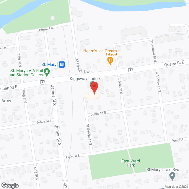 Kingsway Lodge in google map
