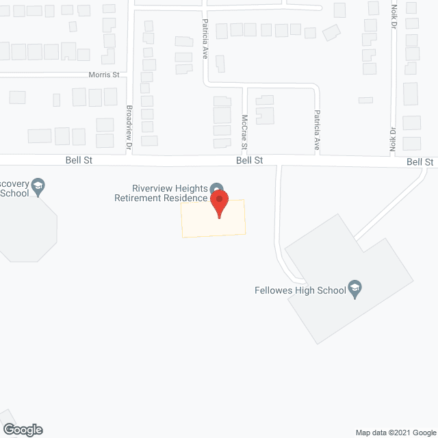 Riverview Heights Retirement Residence in google map
