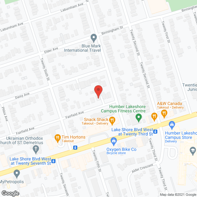 Fairfield Residence in google map