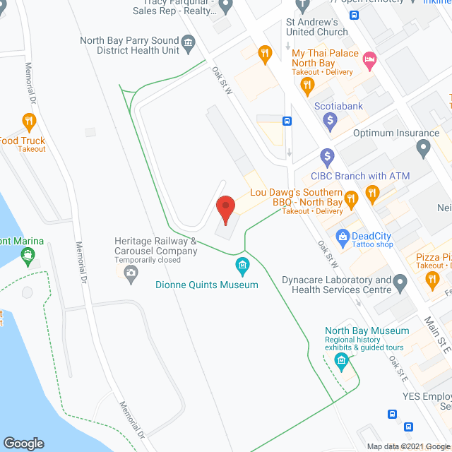 Marina Point Village in google map