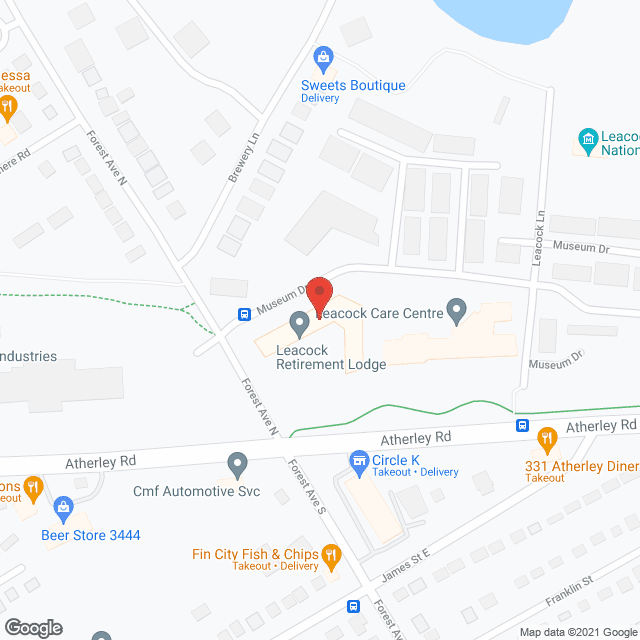 Leacock Retirement Lodge Ltd. in google map