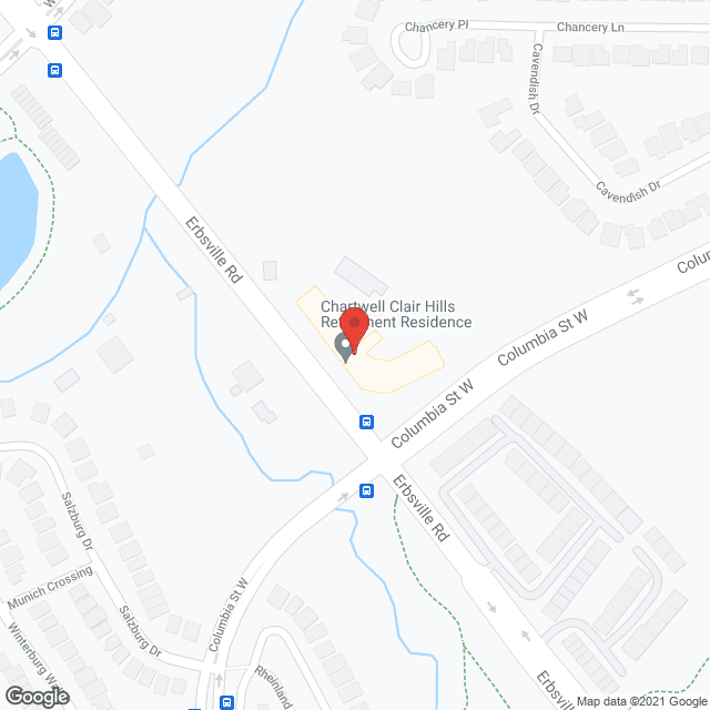 Clair Hills Retirement Community in google map