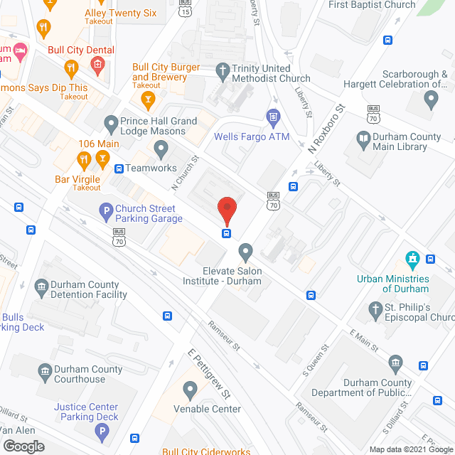 Serenity-Durham in google map