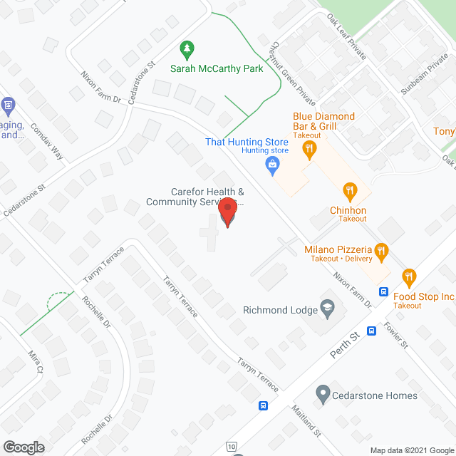 Richmond Care Home in google map