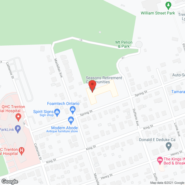 Seasons Dufferin Centre in google map